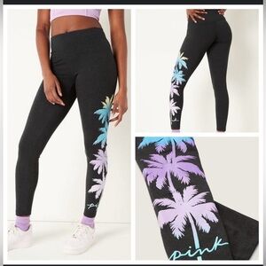 PINK Victoria's Secret Charcoal Leggings Size M